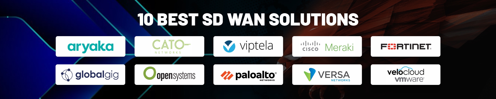 10 Best SD WAN Solutions